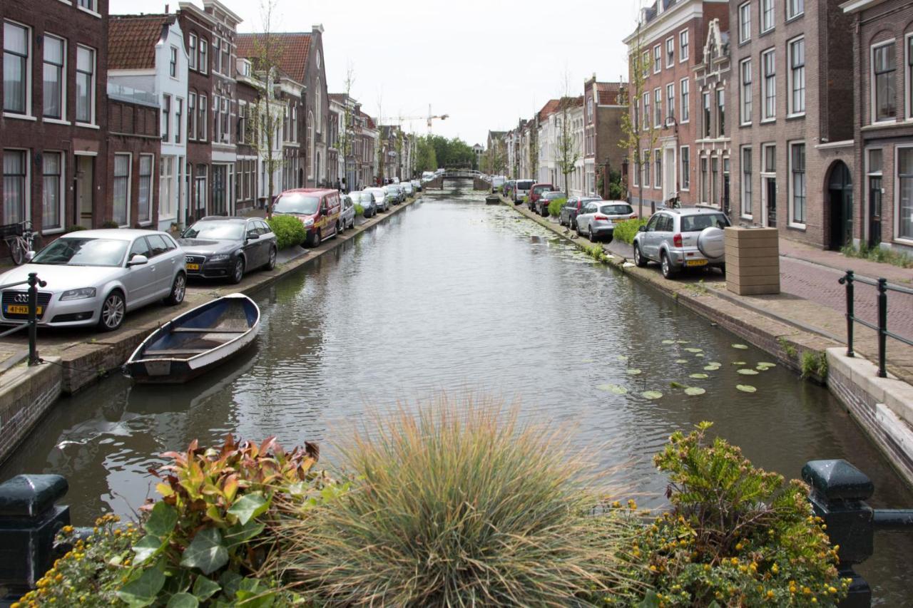 Canal House In Historic City Center Gouda Exteriér fotografie