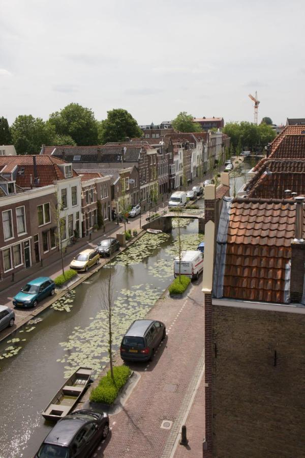 Canal House In Historic City Center Gouda Exteriér fotografie